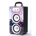 Date pas cher vente chaude mini hifi portable bluetooth bois dj basse haut-parleur